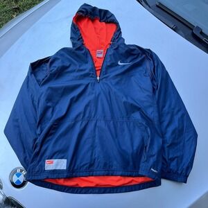 90s Nike Team Lacrosse windbreaker hooded jacket